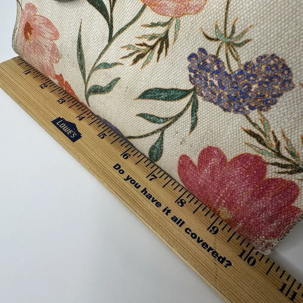 Kate Spade Thompson Street Sam Bag Floral Print Linen Crossbody‎ Purse Satchel